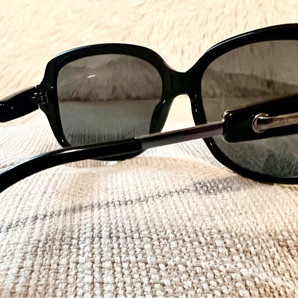 Vintage Burberry Sunglasses Black with Black Lenses main image 4